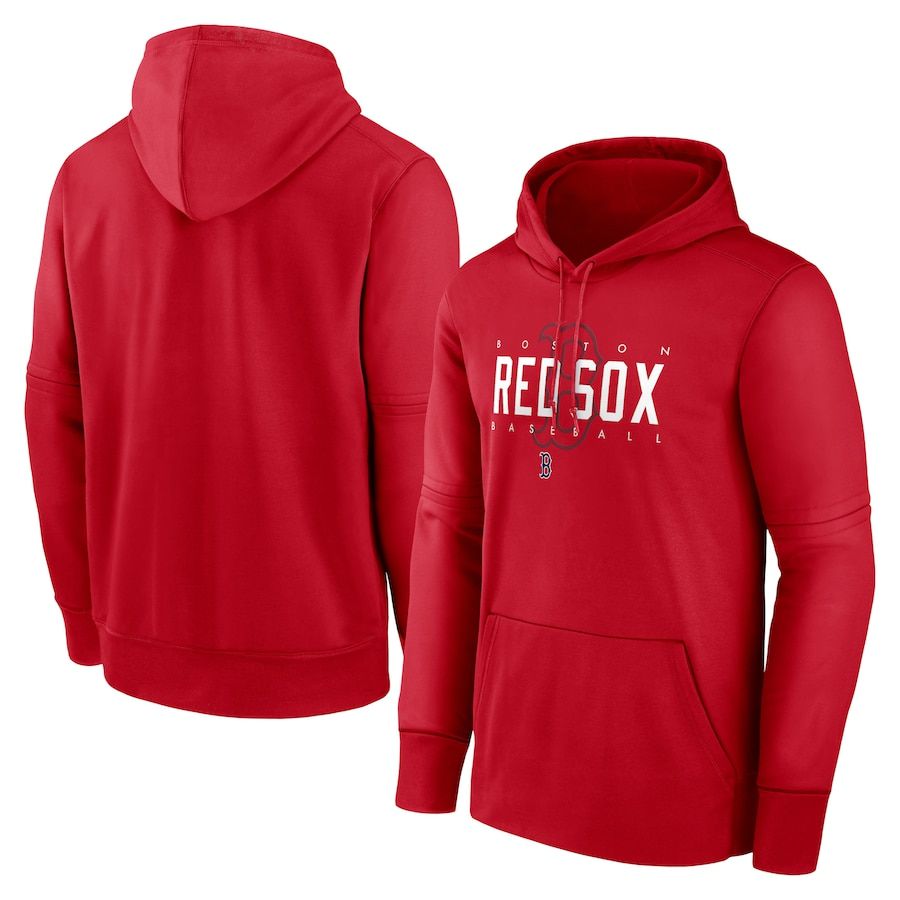 Men 2023 MLB Boston Red Sox red Sweatshirt style 1->boston red sox->MLB Jersey
